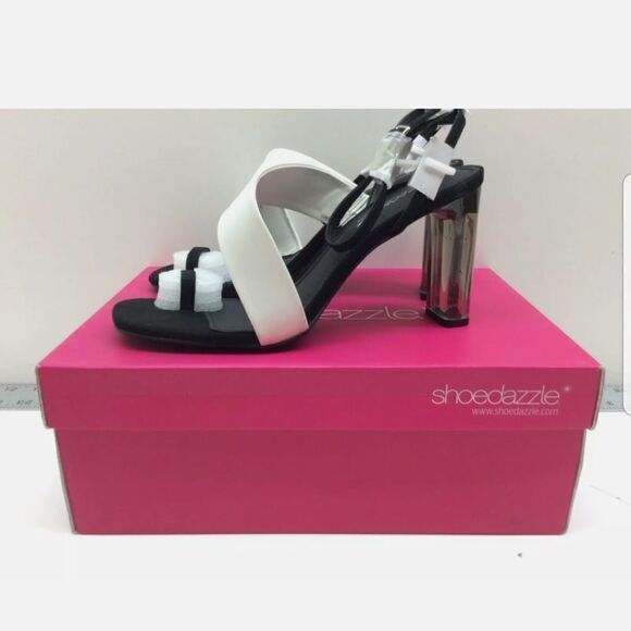 Shoedazzle Transparent Heeled Sandal "Sivanna" - Picture 4 of 8